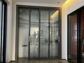 Warren IGCC/SGCC Certified Tempered Glass Bi-folding Door Farmhouse Shower Door Factory Price